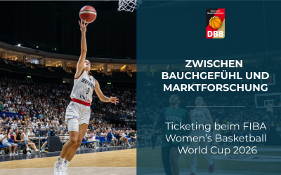 ZWISCHEN BAUCHGEFÜHL UND MARKTFORSCHUNG: Wie der DBB seine Ticketstrategie für den FIBA Women’s Basketball World Cup 2026 datenbasiert absichert