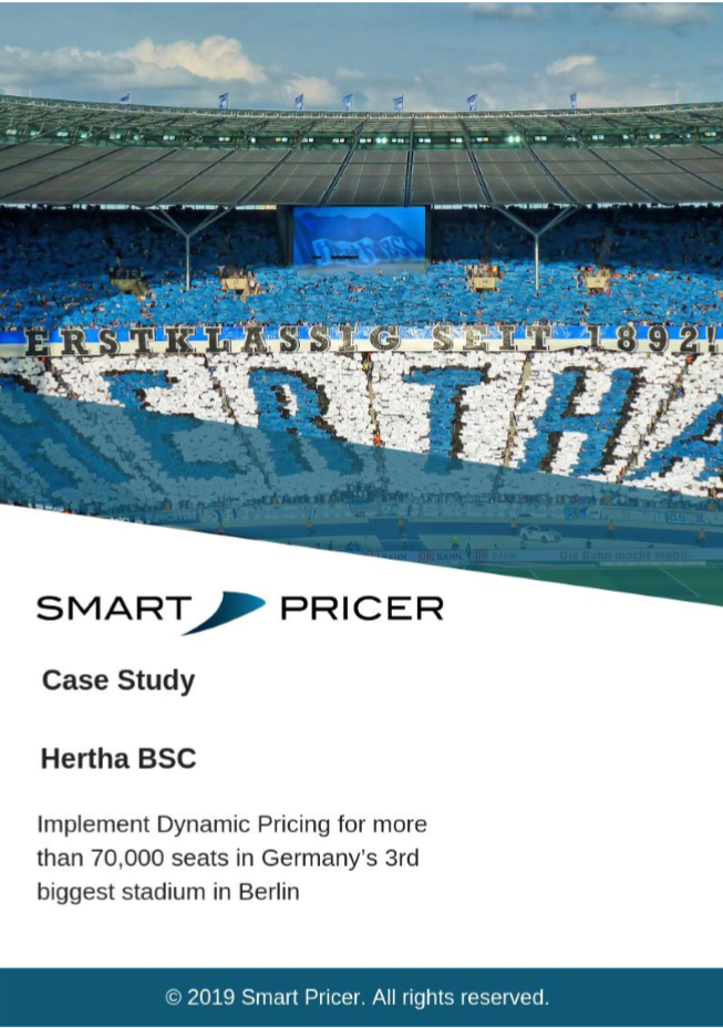 Hertha Bsc Implements Dynamic Pricing Smart Pricer