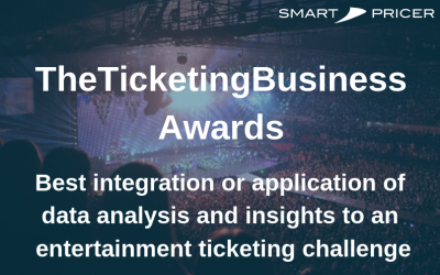 Smart Pricer has been shortlisted for the Insights and Analytics Award in TheTicketing Technology Awards 2019